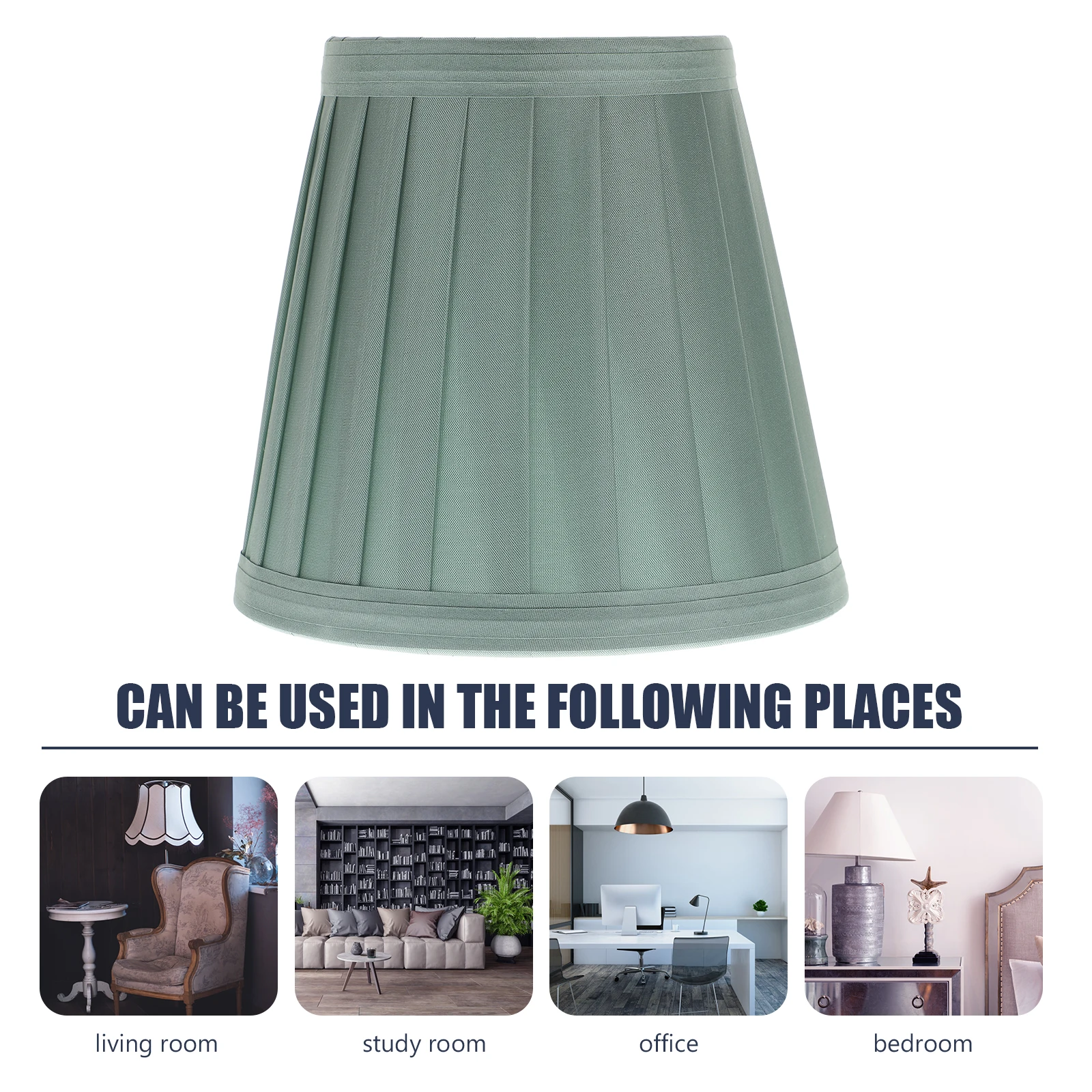 1pc Paralume in stoffa Design semplice Durevole Decorazioni per la casa Camera da letto Lampada Diffusore Regalo di inaugurazione della casa Accessorio decorativo