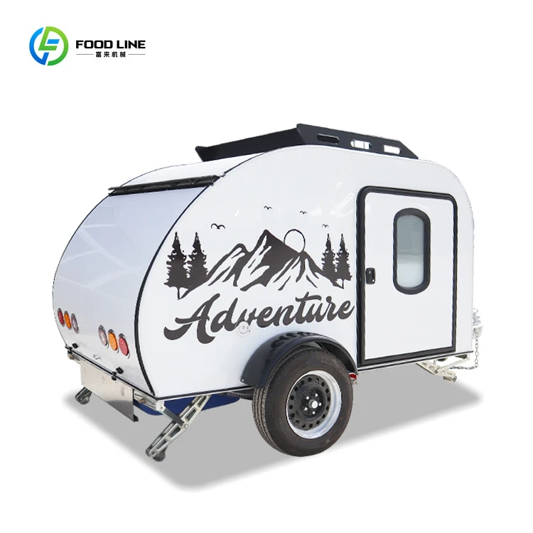 Motor Home Camping Caravans Travel Trailer Made in China