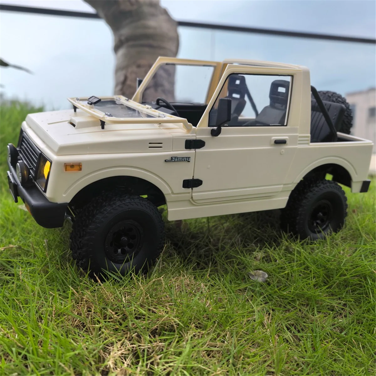 For WPL 1/10 C74-1 Suzuki Jimny Remote Control Car 4WD Off Road Climbing Car 2.4G Full Scale RC Toys