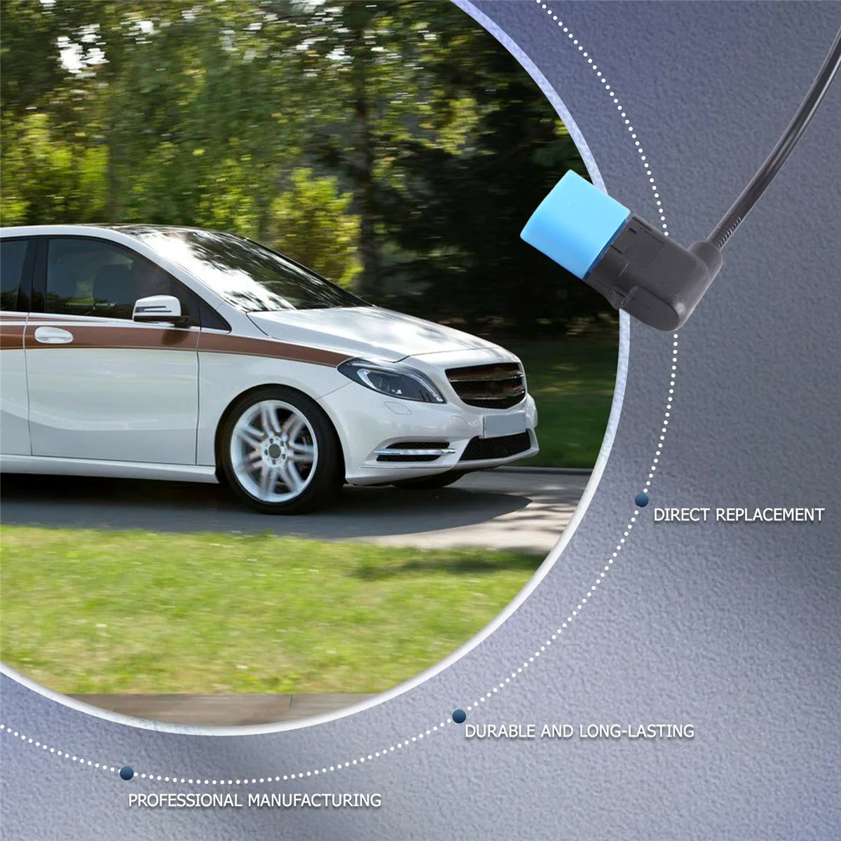 Датчик скорости заднего колеса, датчик скорости двигателя для 2469059402 A24690594