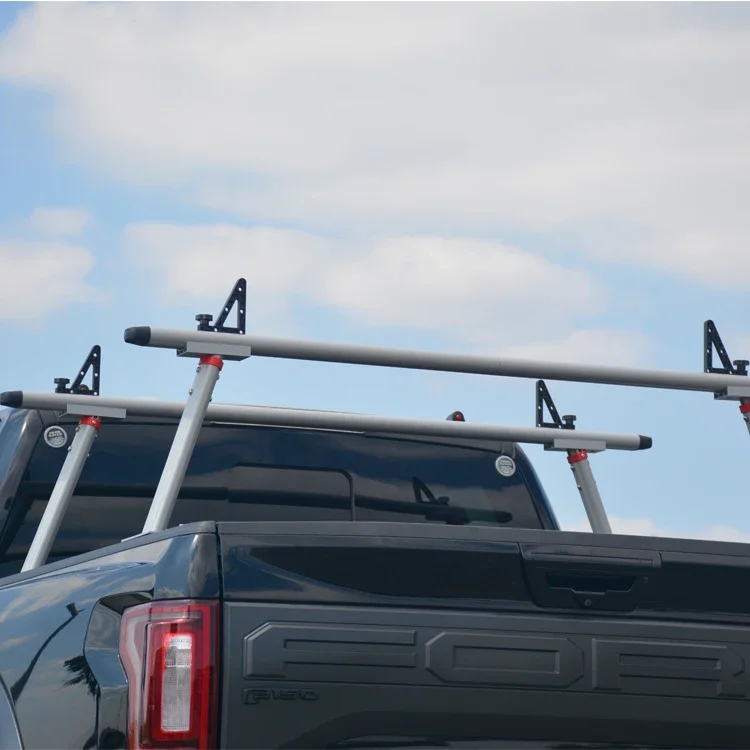 Multifunctional Adjustable Universal Pickup Truck Roof Ladder Rack2023