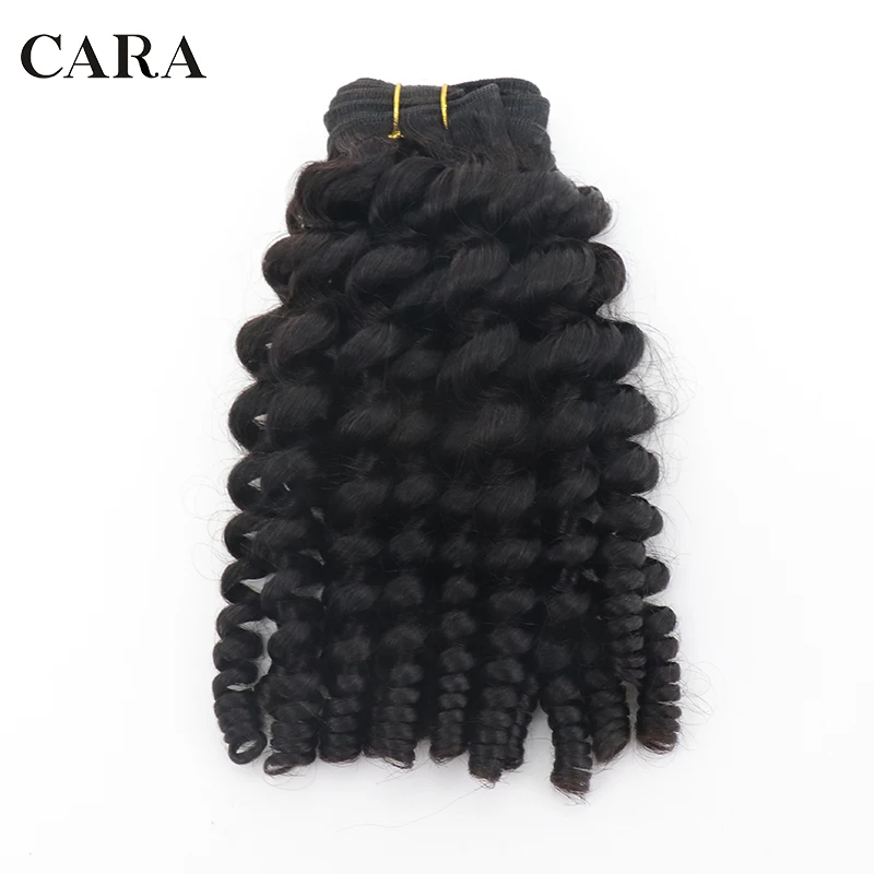 Curly Human Hair Bundles With Closure Virgin Hair Bundles Hair Extensions Brazilian Hair Weave For Black Women Weft