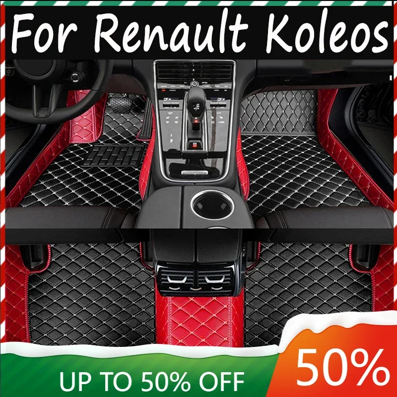 

Автомобильные коврики для Renault Koleos 2017, 2018, 2019, индивидуальные автомобильные накладки на ногу, аксессуары для интерьера