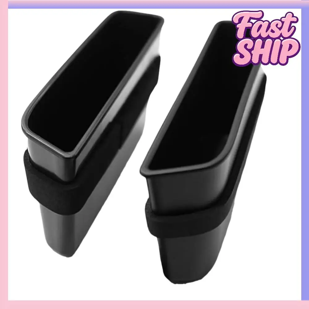 

Car Door Handle Storage Box ABS Plastic Car Armrest Container Front Door Handle Storage Organizer for Ford Mustang 2015+