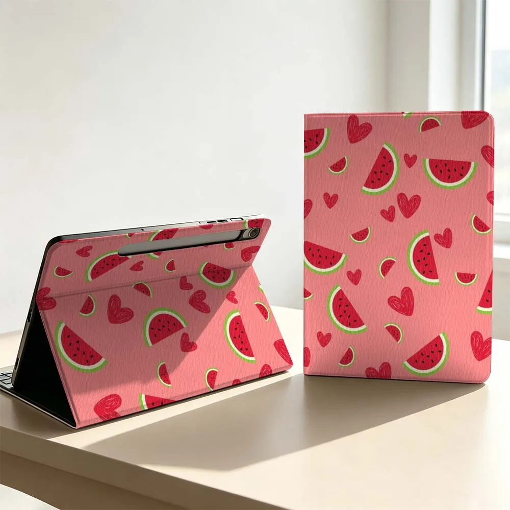 

Summer Watermelon Soft For Samsung Galaxy Tab S11 S10 S9 S8 S7 S6 A9 A8 A11 Lite FE Plus Pen Tray Tablet Case