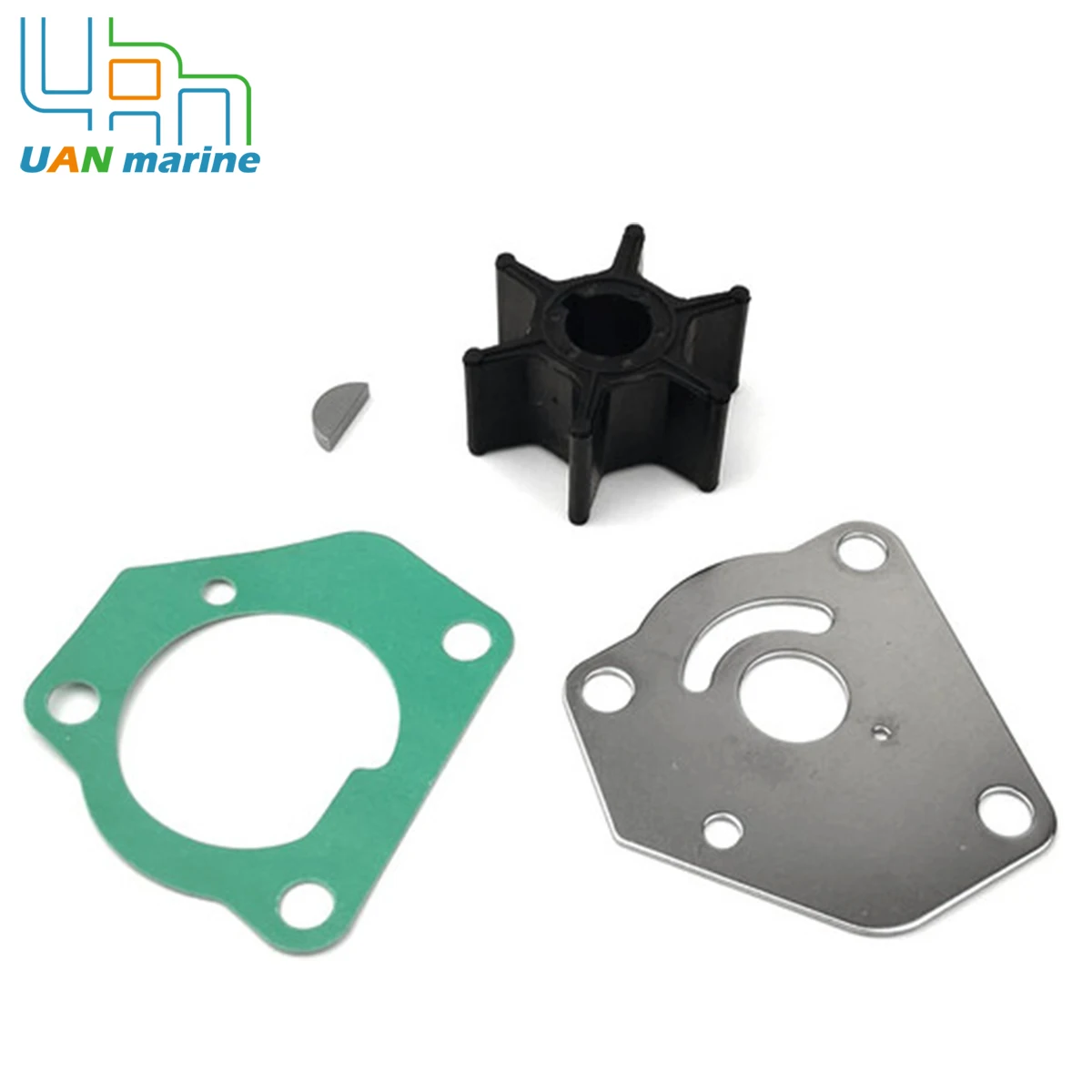 17400-92D01 Water Pump Impeller Service Kit Fit For Suzuki 2 Stroke Outboard  DT8C  DT9.9C  Motor 17400-92D01 Sierra 18-3255