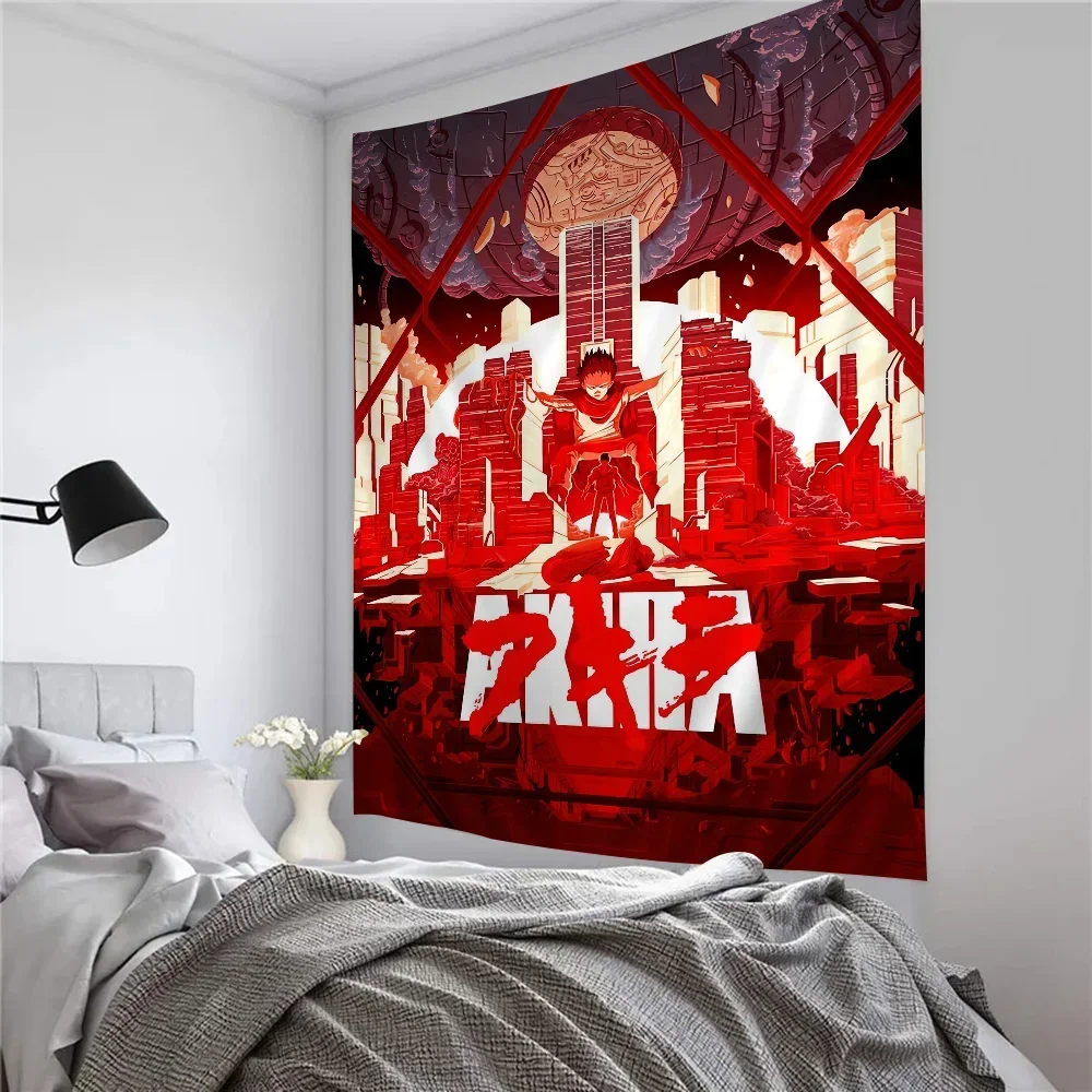 Anime A-Akira Hippie Muur Opknoping Wandtapijten Voor Woonkamer Huis Slaapzaal Decor Kunst Home Decor