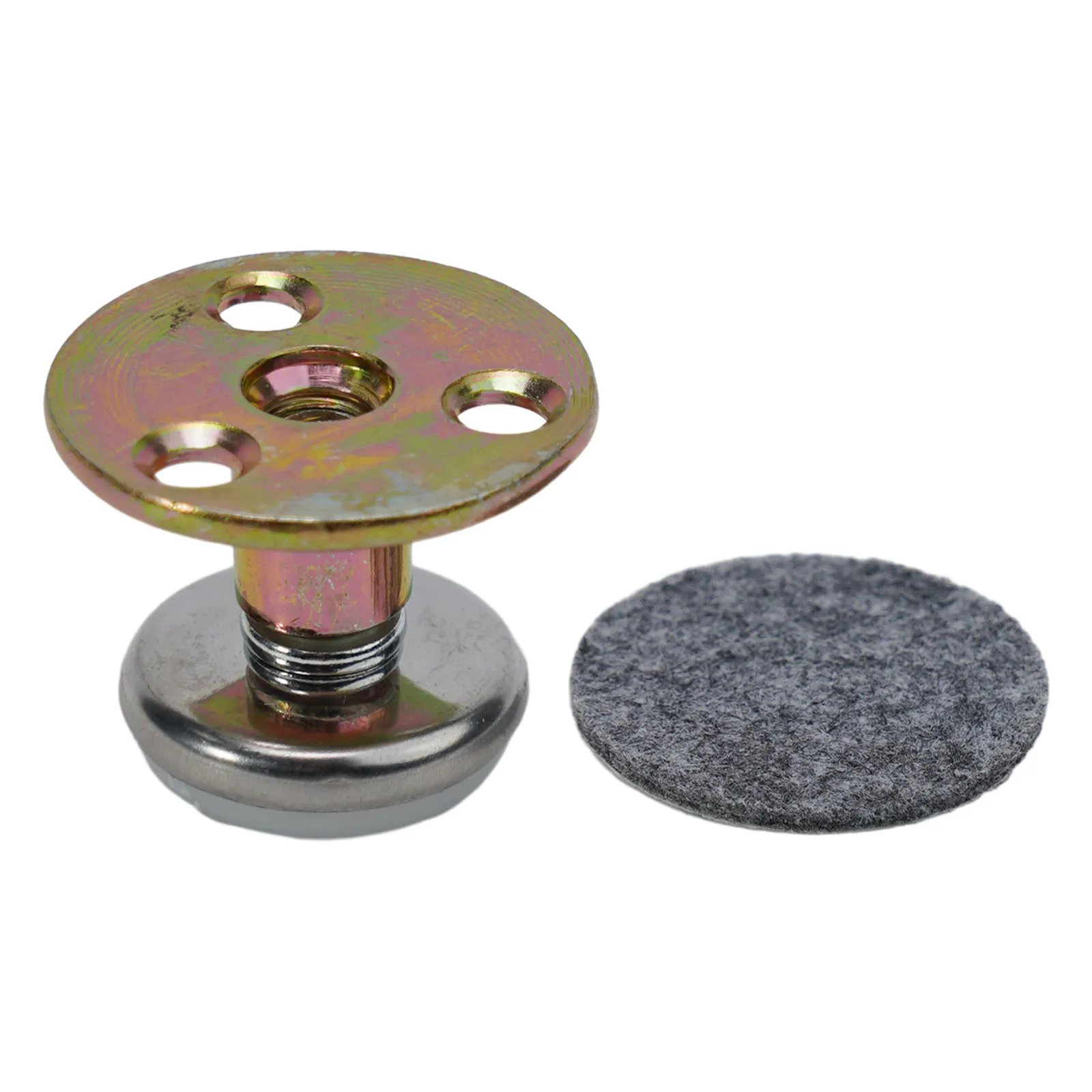 Adjustable Bed Frame Holder with Metal Anti-Shake For Stabilizer and Base for Securing Bedside and Protecting Walls