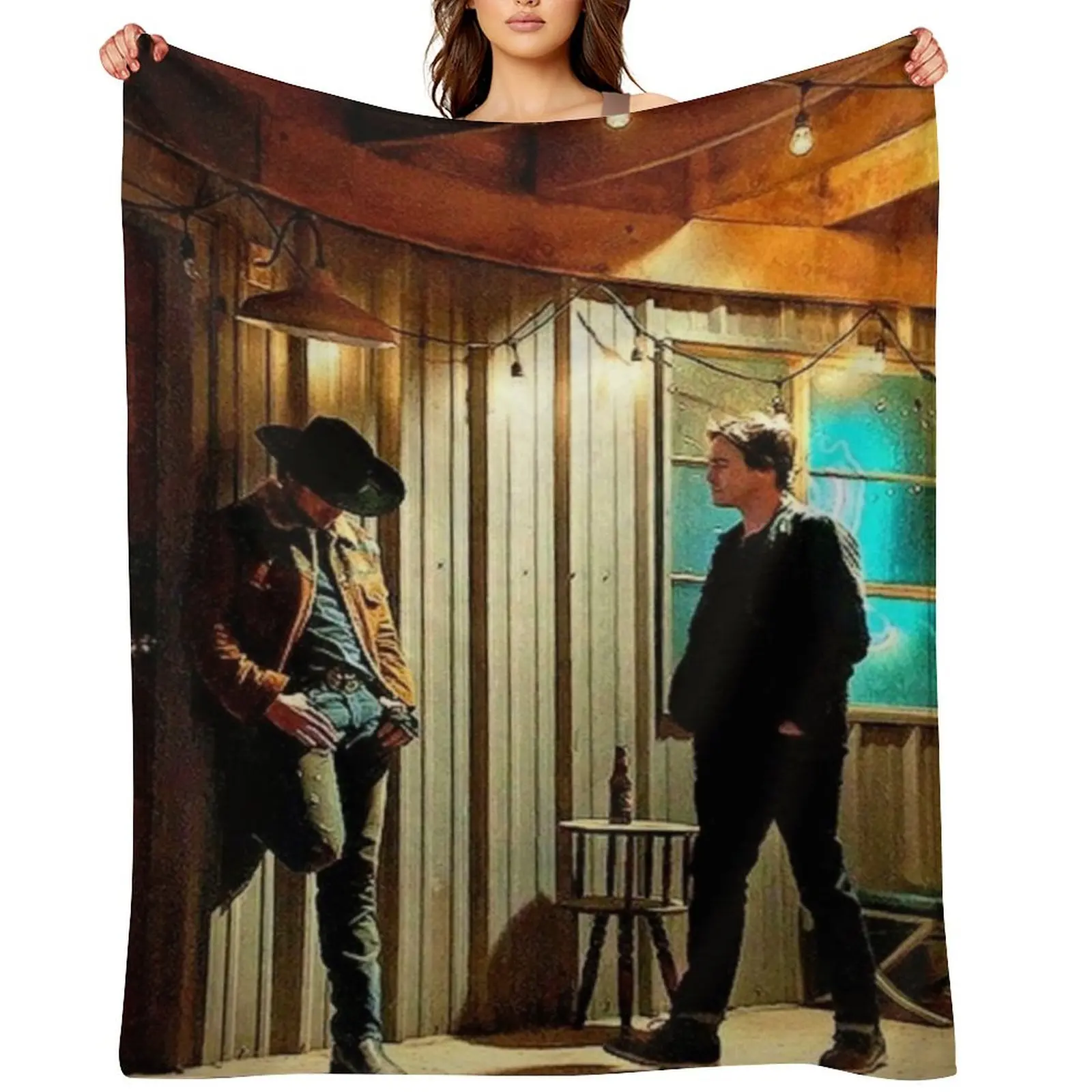 

michael and alex Throw Blanket Furry Decoratives Sofa decorative Blankets