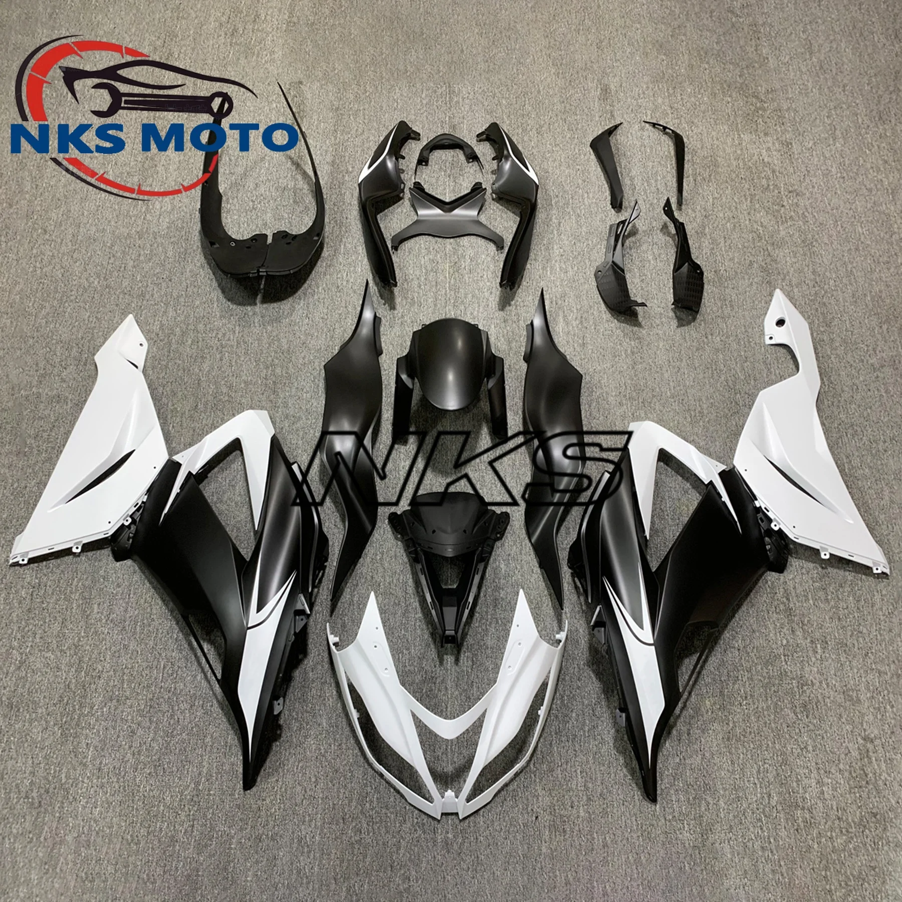 Unpainted Fairing Bodywork Set Fit For Kawasaki Ninja ZX6R ZX-6R 2013-2018 2017 15 INJECTION ABS Plastic