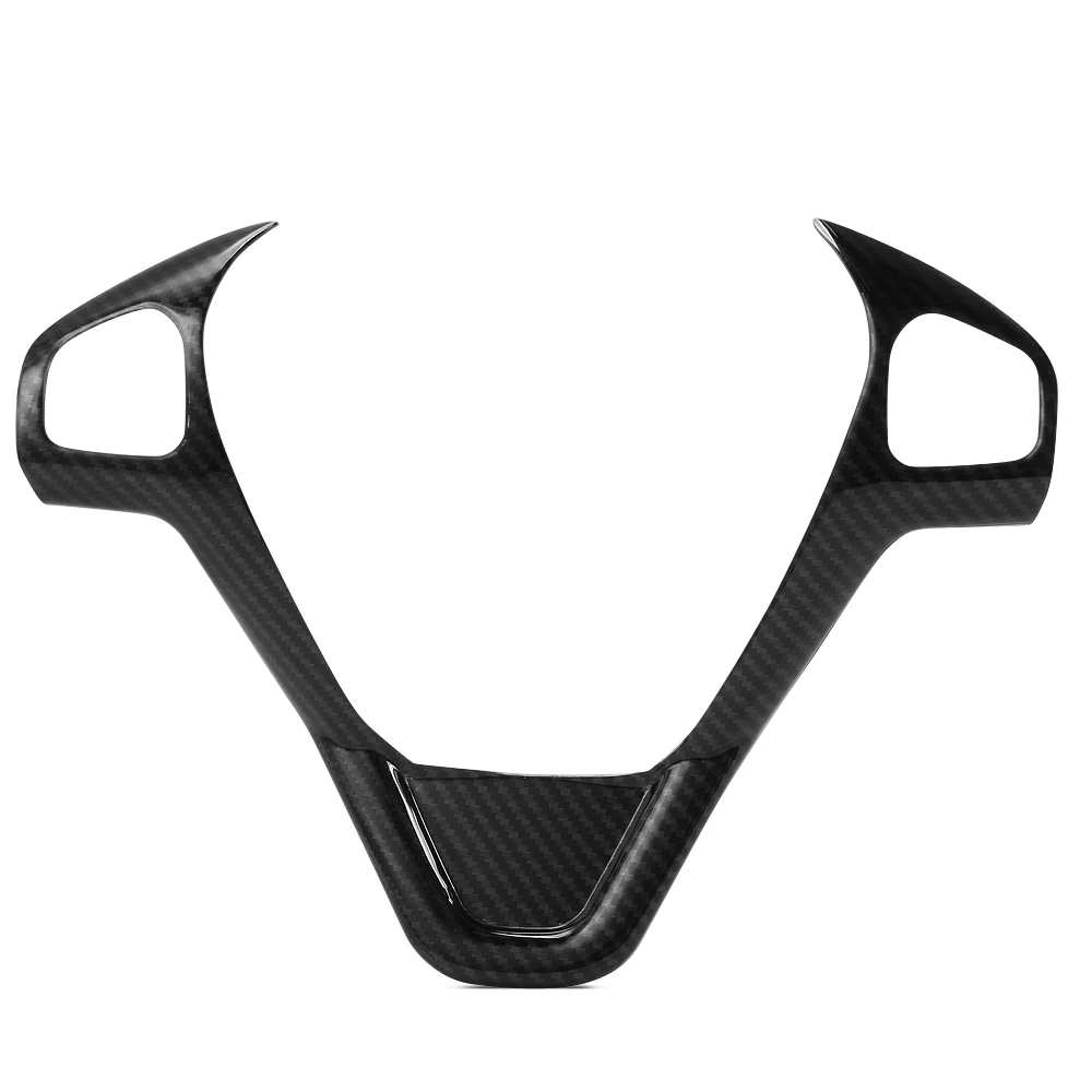 Car Accessories Steering Wheel Protective Sequin Cover Trim Sticker For Ford New Fiesta MK7 Ecosport Figo B-MAX KA+