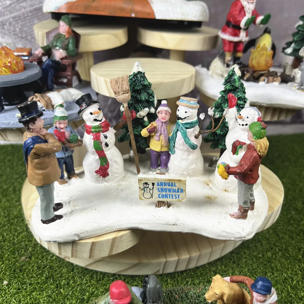 Handmade Gifts Desk Figurines Mini Sculptures Sand Table Decoration Halloween Christmas Crafts