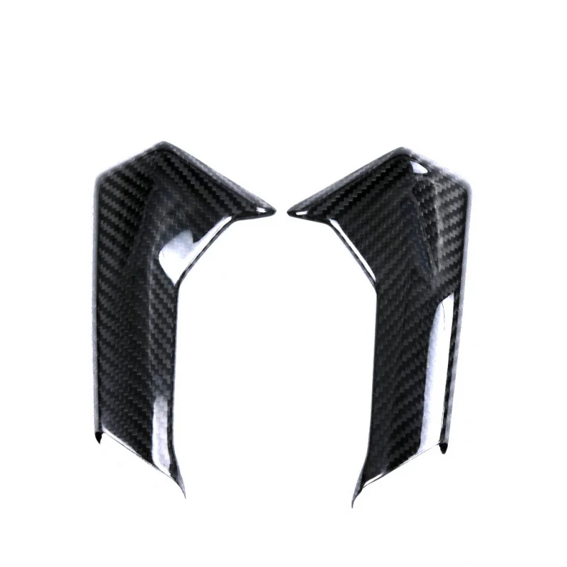 Acessórios adequados para motocicletas 18+ Panigale V4/V4S Capas de estrutura de espelho esquerdo e direito de fibra de carbono modificada