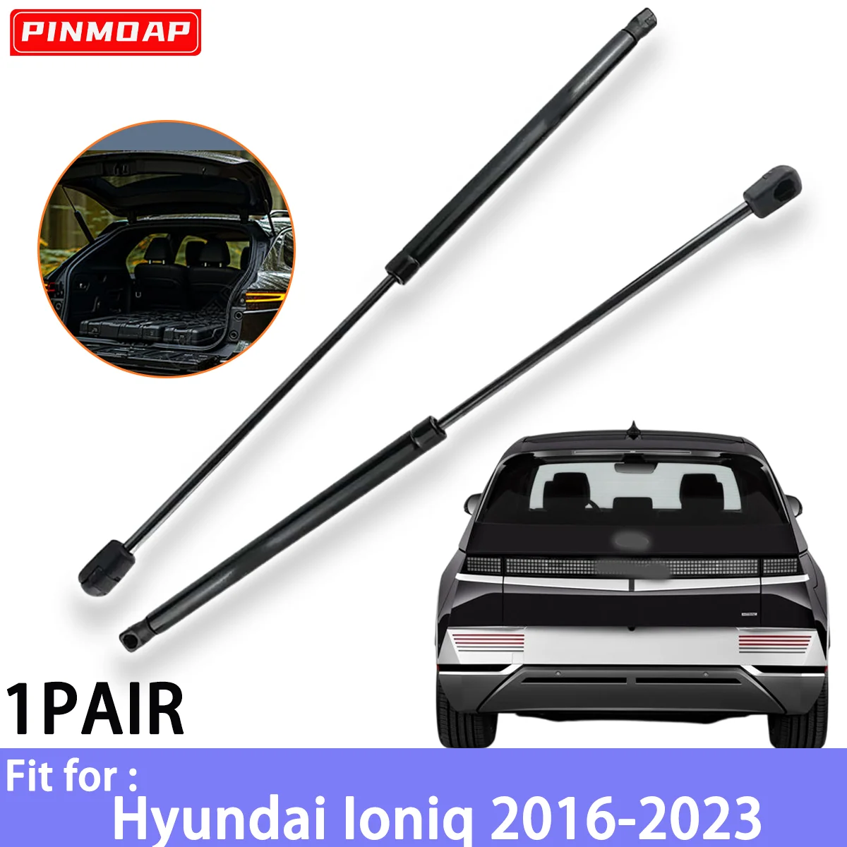 

Trunk Gas Struts Spring Bar For Hyundai Ioniq 2016-2023 OE 81771-G2000 81771G2000 Shock Strut Bar Pressure Rod Colorful Style