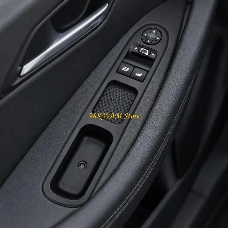 Automotive Electric Window Control Switches 6554QC, Rear Electrical Connection Port and Visible Button Layout Replacement 68UF
