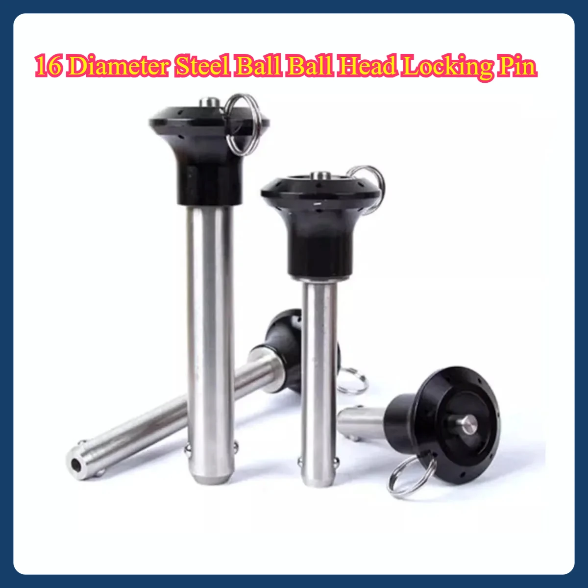 16 Diameter Steel Ball Ball Head Locking Pin Quick Release Pin Delivery Rope