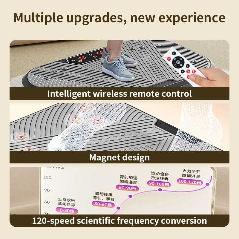 

Low-noise Full-body vibration home vibration mini fat-burning machine for lazy people to exercise and burn fat Sports Building