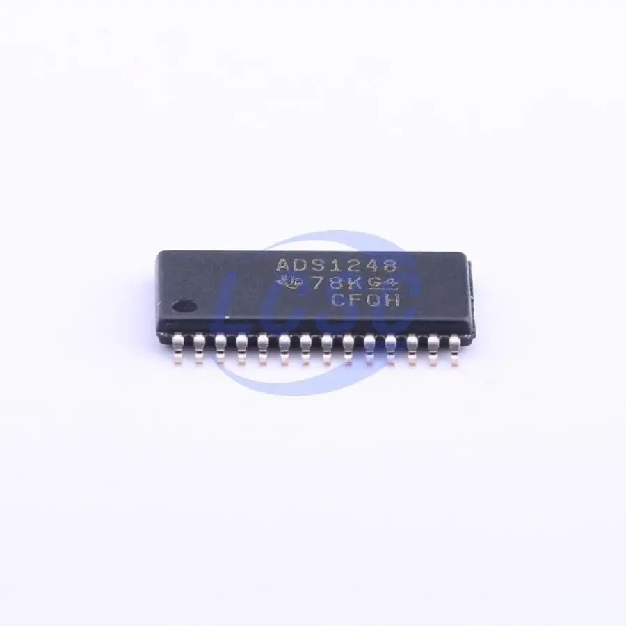 

10 Pieces/Lot Original ADS1248 Chip 24Bit 2.7V~5.25V 2kHz SPI TSSOP-28 Analog To Digital Converters IC ADS1248IPWR