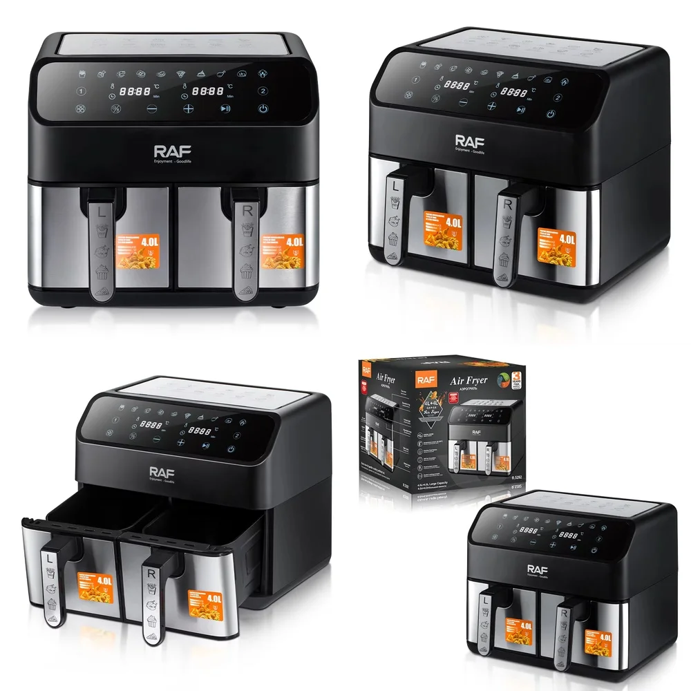 

Large Capacity OilFree Cooking Oven Air Fryer with DualZone Basket Intelligent Kitchen Appliance