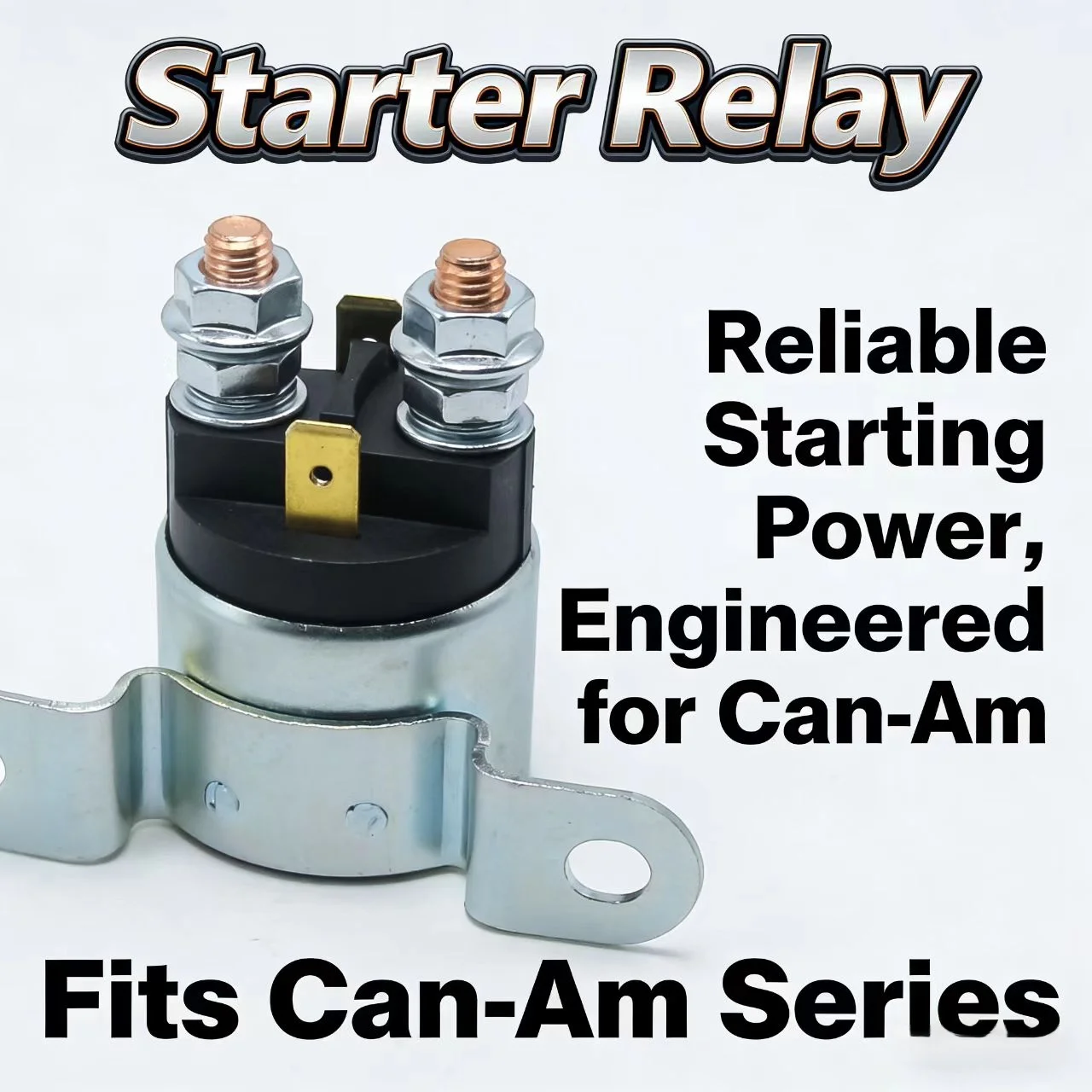 Accesorios para ATV y UTV, relé de arranque para Can Am Outlander 400, 500, 650, 800 DS, 450, 650, Renegade, 500, 800, Spyder GS Roadster