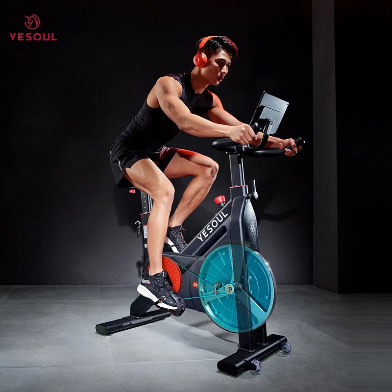 Yesoul Fitness Expensive Machines Best Home Rotary Bikes with Cell Phone Holders