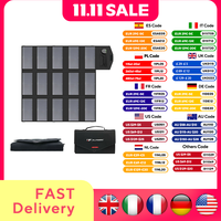 ALLPOWERS 100W 18V 12V Portable Solar Panel Foldable Solar Battery Charger for Laptop Mobile Phone Power Station Travel Camping