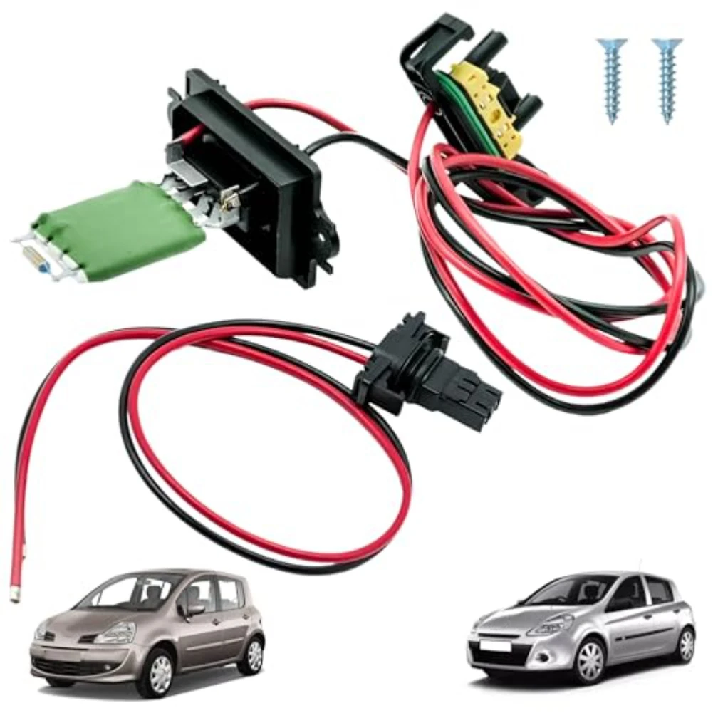 

Blower resistor unit compatible with For Renault For Clio MK3 For Grand 2004 2012 models for heating and ventilation systems