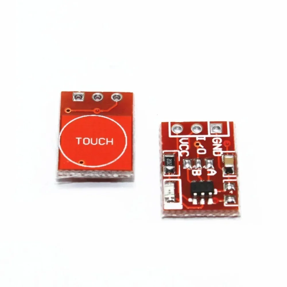 5/10PCS NEW TTP223 Touch button Module Capacitor type Single Channel Self Locking Touch switch sensor