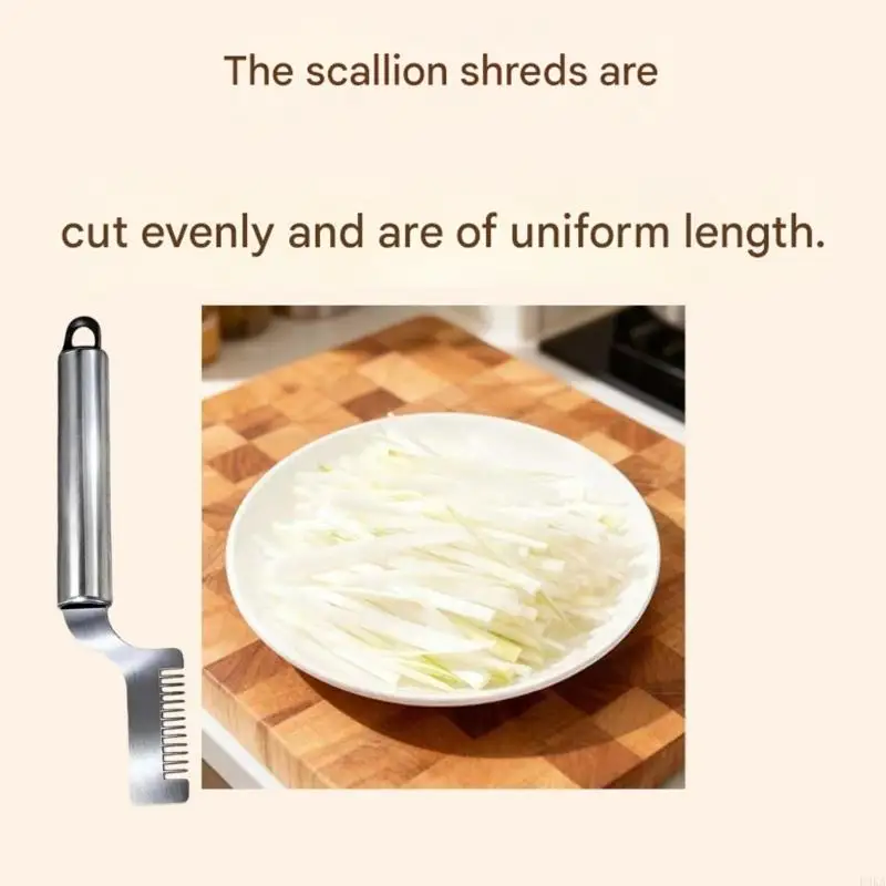   Ergonomic Kitchen Tool With PP Handle For Chopping Shredding Vegetables Cutter For Daily Cooking And Outdoors Adventure