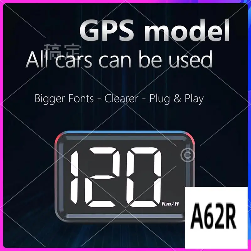 

R2-GPS HUD Car Electronics Digital Speedometer For Car Motorcycle HD LED Accessories