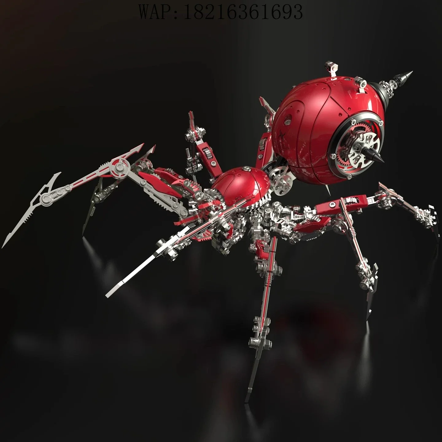 2026GOOD 2025 Metal Assembly Spider Model, High-difficulty Precision Mechanical Insect Ornament Figure, Gift Toys For Boys