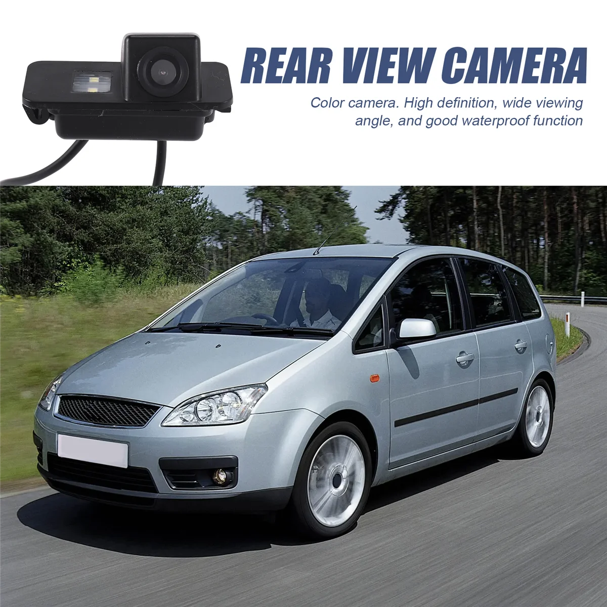 

Для Focus Mk2 Mondeo Fiesta 2008-2010 камера заднего вида резервная камера заднего вида парковочная камера ночного видения-BTFL