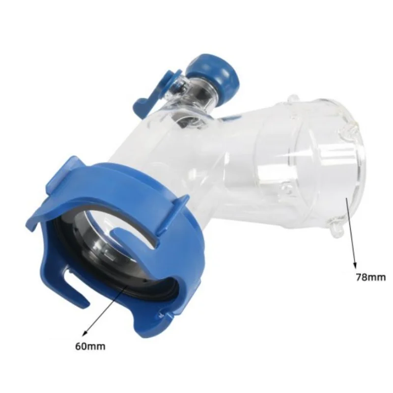 ISURE MARINE 45-Degree RV Sewer Pipe Flushing Elbow, RV Sewage Tank Cleaning Plastic Flusher, Sewer Adapter, Suitable For RV