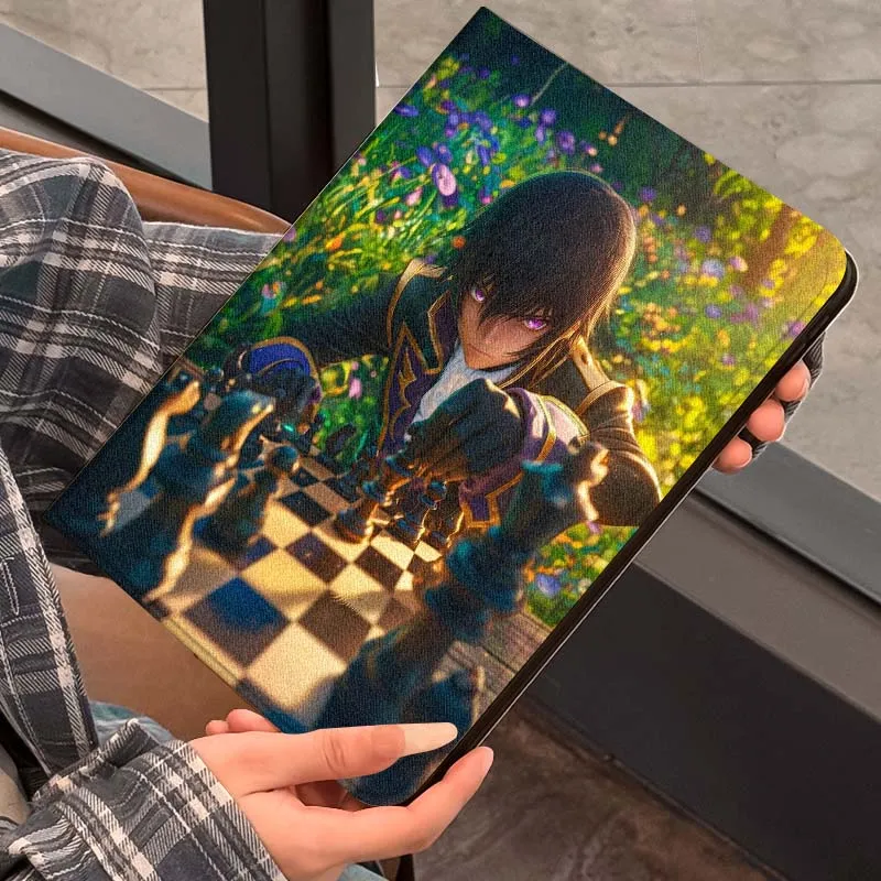 حافظة كمبيوتر لوحي Code Geass الشهيرة لهاتف Xiaomi Redmi Mi Pad 4 5 6 6s 7 7s SE Pro 2 11 Plus Max 12.4 11 11.2 12.5 8.7 بوصة #6