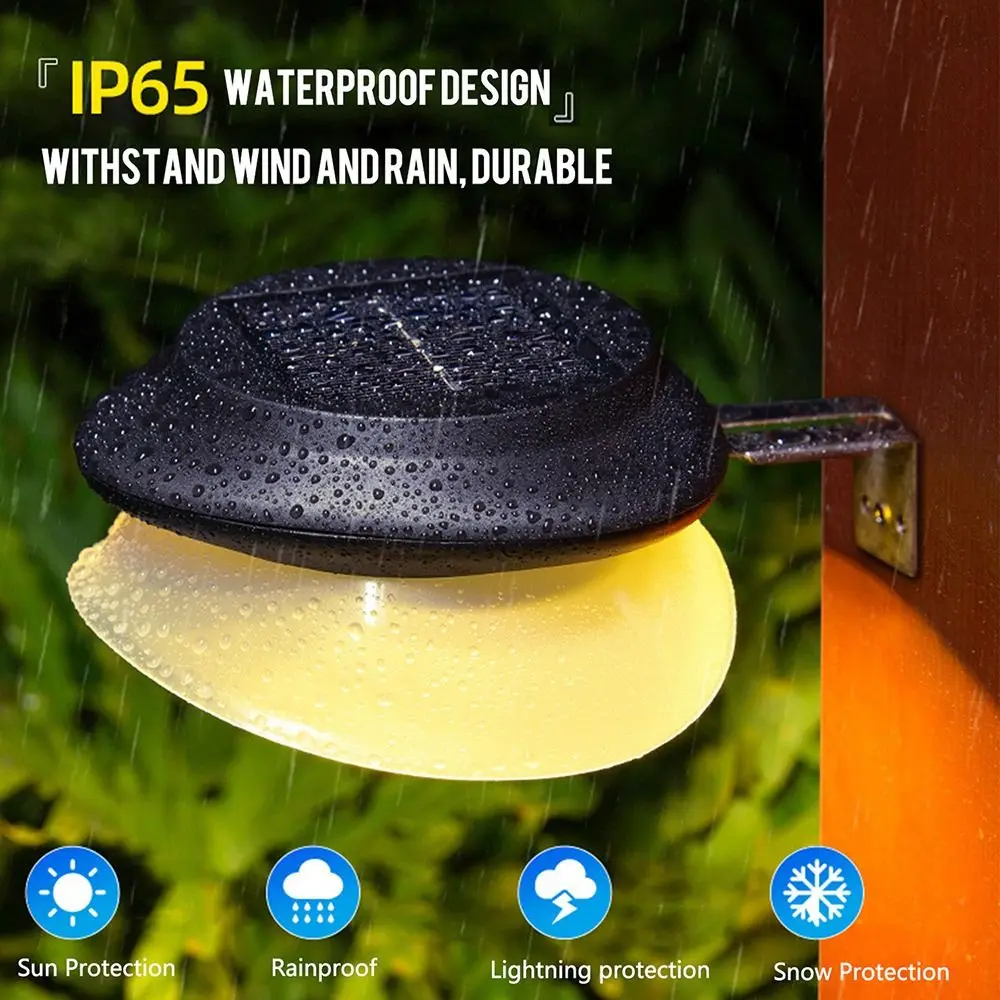 

Solar Powered Outdoor Solar Lamp Energy Saving High Temperature Resistance Solar Fence Lights Waterproof Super Bright
