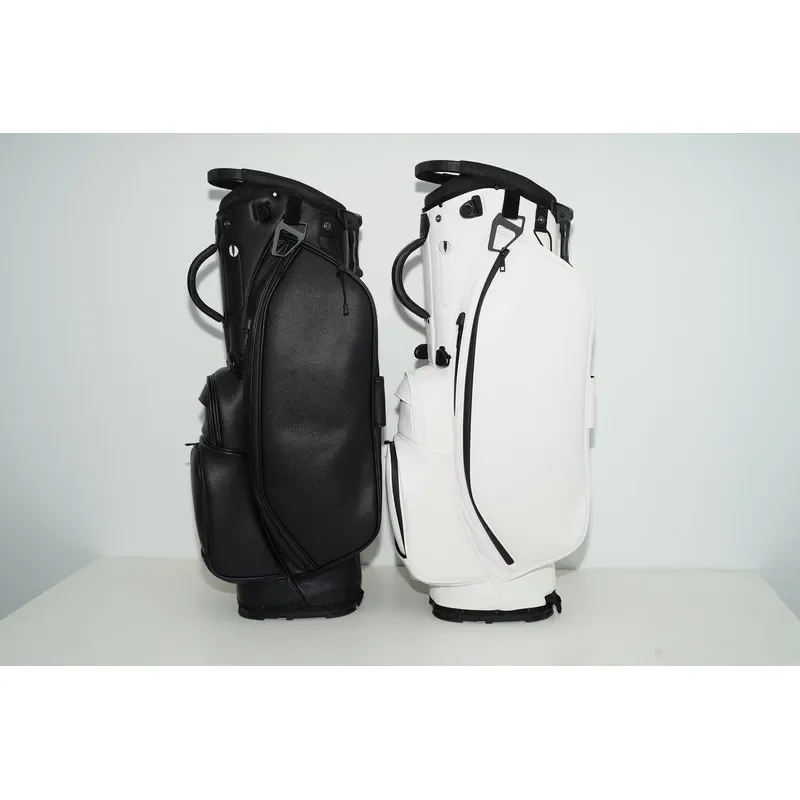ASL Premium Waterproof PU Leather Golf Stand Bag Portable Lightweight Club Organizer with Custom Logo for Men Outdoor Sport