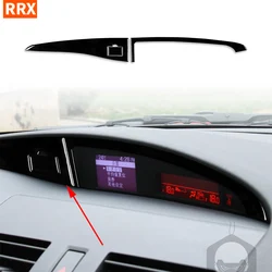 For Mazda 3 Axela 2010 2011 2012 2013 Mazdaspeed 3 Central Display Screen Panel Sticker Piano Black Car Interior Accessories