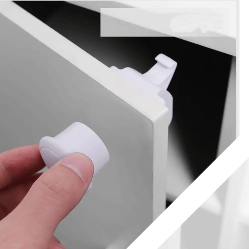 

Drawer Lock Kids Children Security Locks Baby Safety Locks Child Protection Equipment Magnetic Child Lock Cabinet Door Locks