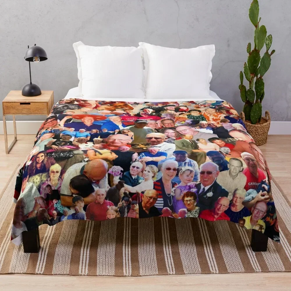 

Grandpa Sam Throw Blanket Sofa Throw Custom Summer Beddings Decorative Throw Blankets