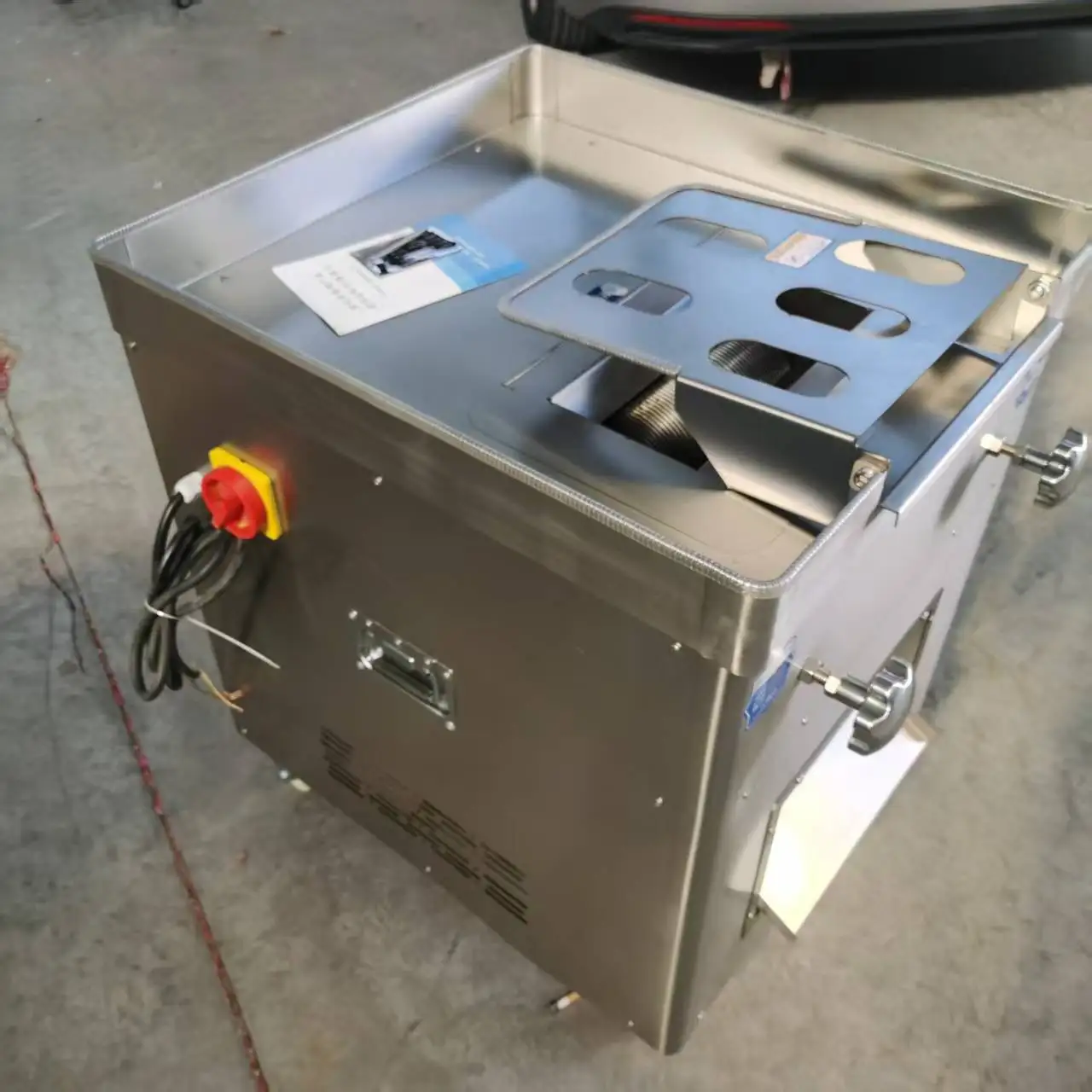 Commercial Large Multi-Functional Fresh Meat Slicer Full-Auto with Powerful Motor for Shredded Meat Sliced Meat