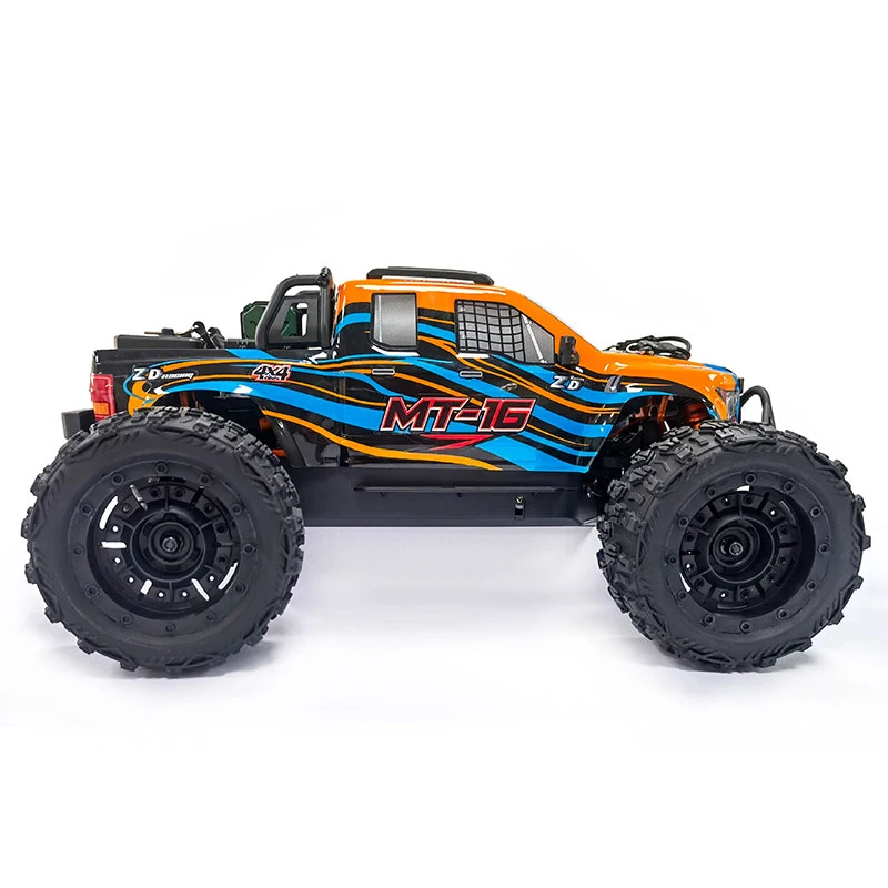 Zd Racing Mt16 1/16 Bürstenloser Hochgeschwindigkeits-4-Rad-Antrieb Rc-Auto Simulation Fernbedienung Elektro-Geländewagen Modell Spielzeug Geschenk