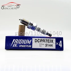 할리 데이비슨 오토바이 블랙라인 브레이크아웃 다이나 DCPR7EIX IXU22 용 점화 플러그, 3144 이리듐 IX, 4 개/로트