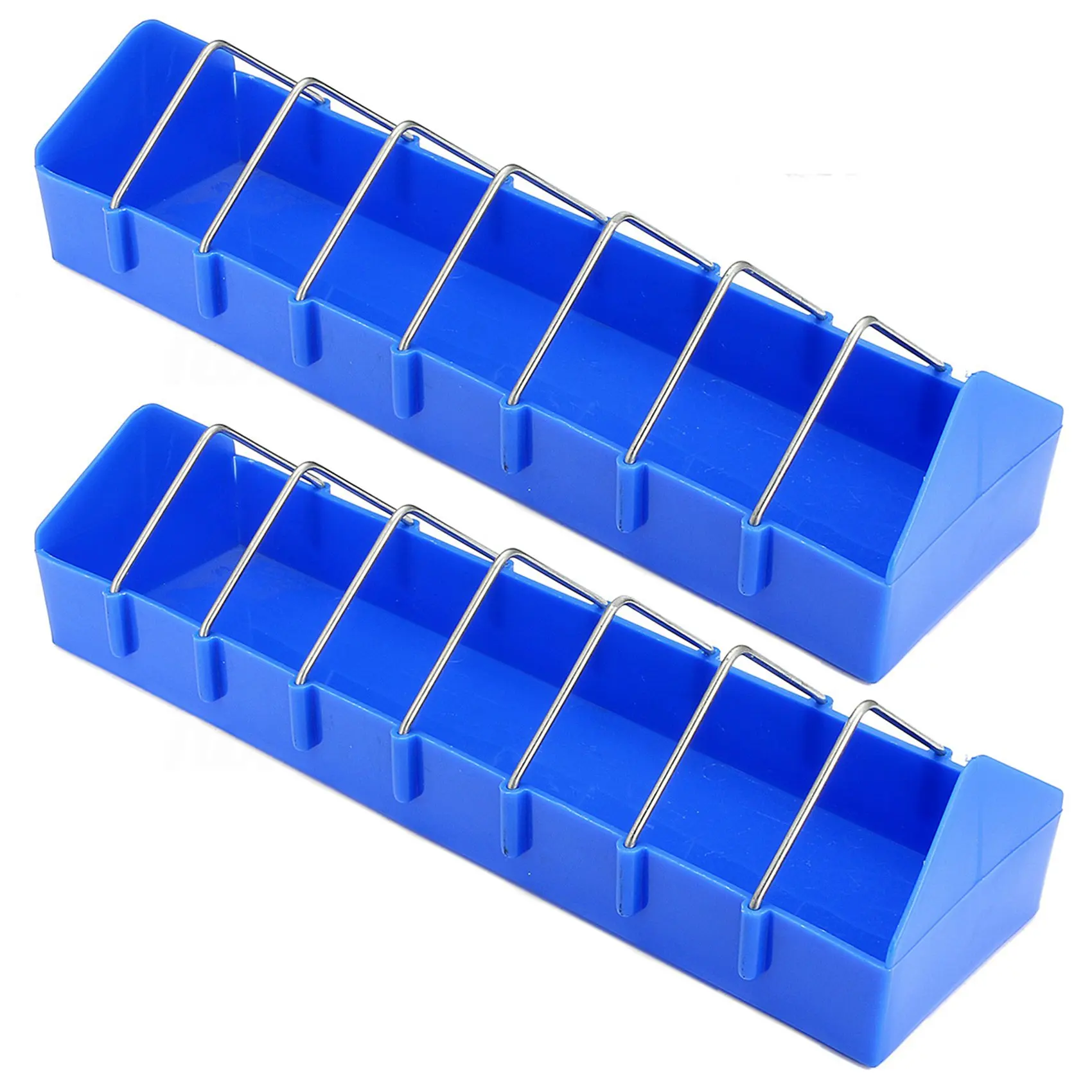 B05C-2X 16 pouces Cage à oiseaux mangeoire tasse pour animaux de compagnie Pigeon nourriture volaille fournitures stockage alimentation