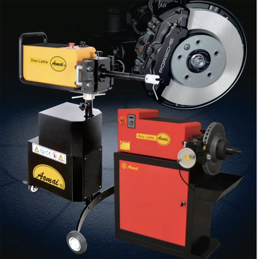 AM552 brake disc drive grinder infinitely variable speed disc drive polishing repair machine