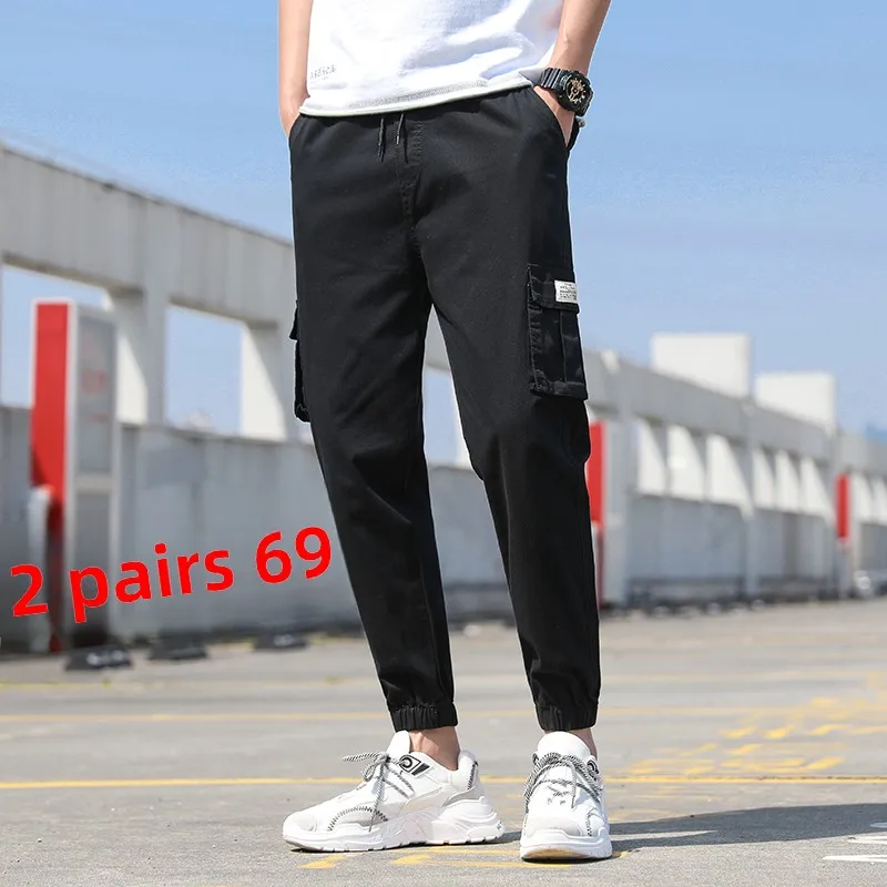 

Мужские брюки Bla 9 ket Slim Fit Workwear: модные повседневные брюки для осени, со средней посадкой, 100% хлопок, для активной молодежи
