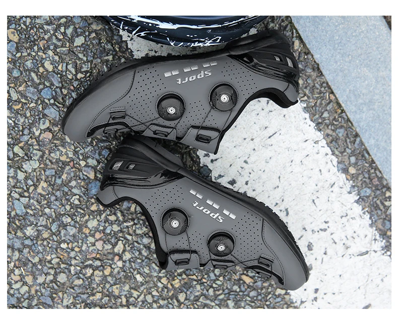 Professional Man Cycling MTB Shoes Road Cycling Flat Pedal Bike Sneaker Racing Women Flat Pedal Bicycle Spd Biking Footwear