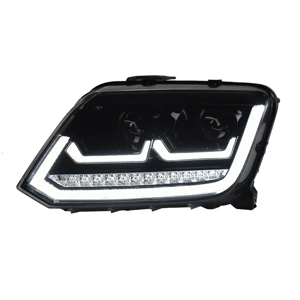 Car Styling Head Lamp for VW Amarok Headlights 2010-2020 LED Headlight Projector Lens DRL Signal Animation Auto Accessories