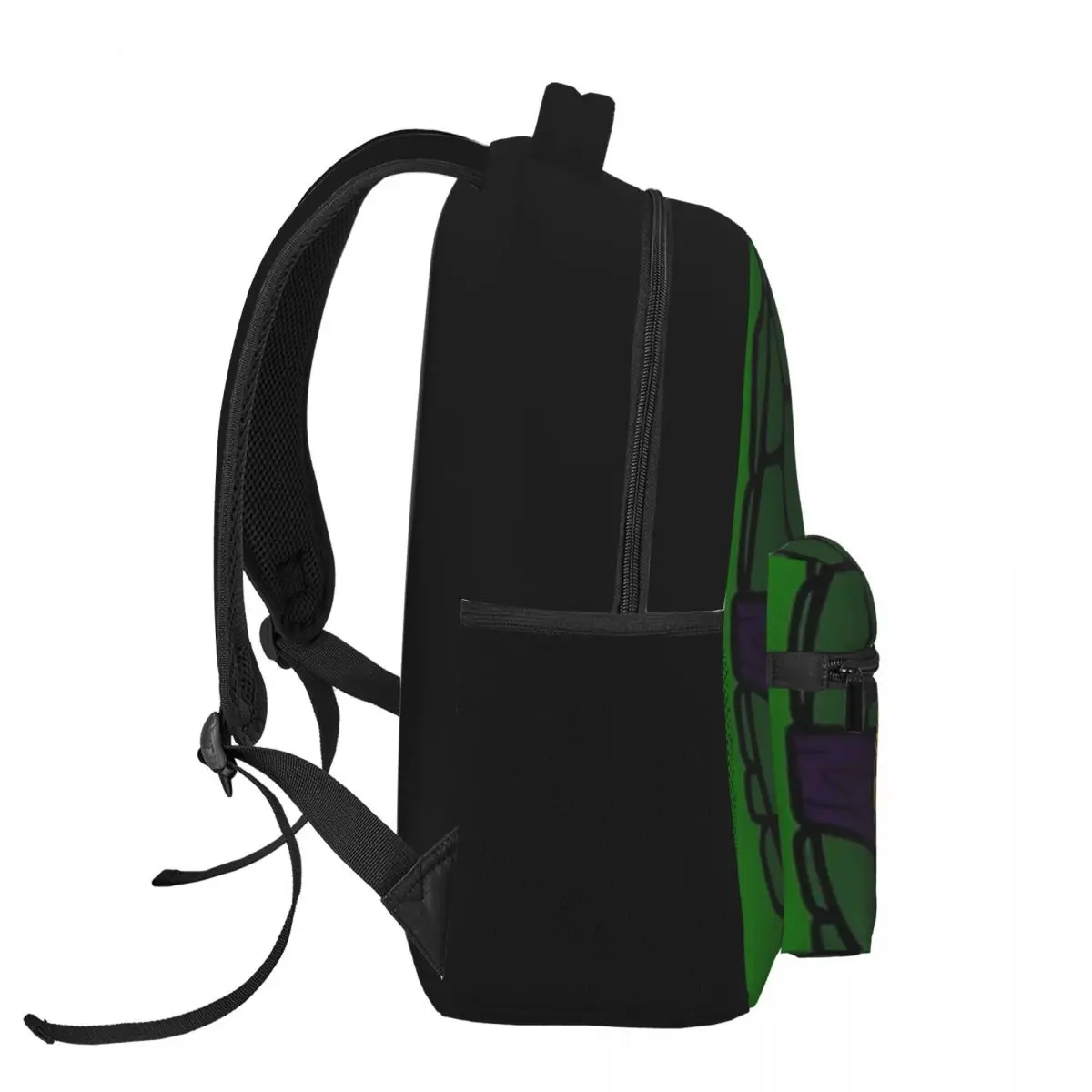 Ninja tartaruga donnie saco de escola mochila para adolescente das mulheres dos homens crianças mochila à prova dwaterproof água 16 polegada