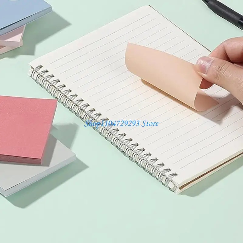 blocos-notas-pegajosos-coloridos-papel-nota-branco-3x3-polegadas-bloco-notas-bolso-papel-nota-autoadesivo