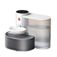 Tilting Type Automatic Cat Water Fountain Pet Water Fountain 2000mAh Automatic Filtration Water Circulation Dog Dispenser